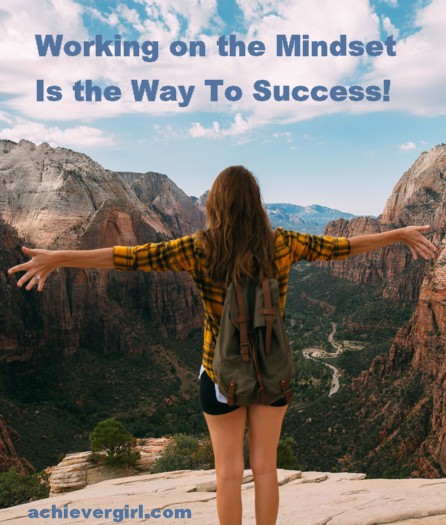 Mindset Is The Way To Success | Achiever Girl
